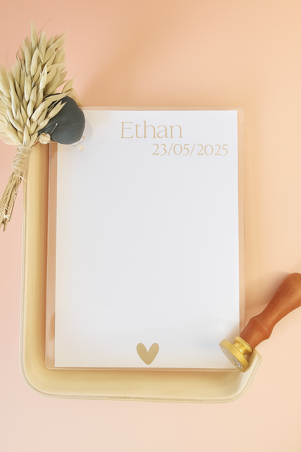 Kit empreinte personnalisé