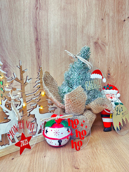 🎄 Décorations personnalisées à suspendre