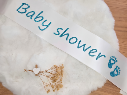 Écharpe personnalisée – EVJF, Anniversaire, Baby Shower, Gender Reveal & plus