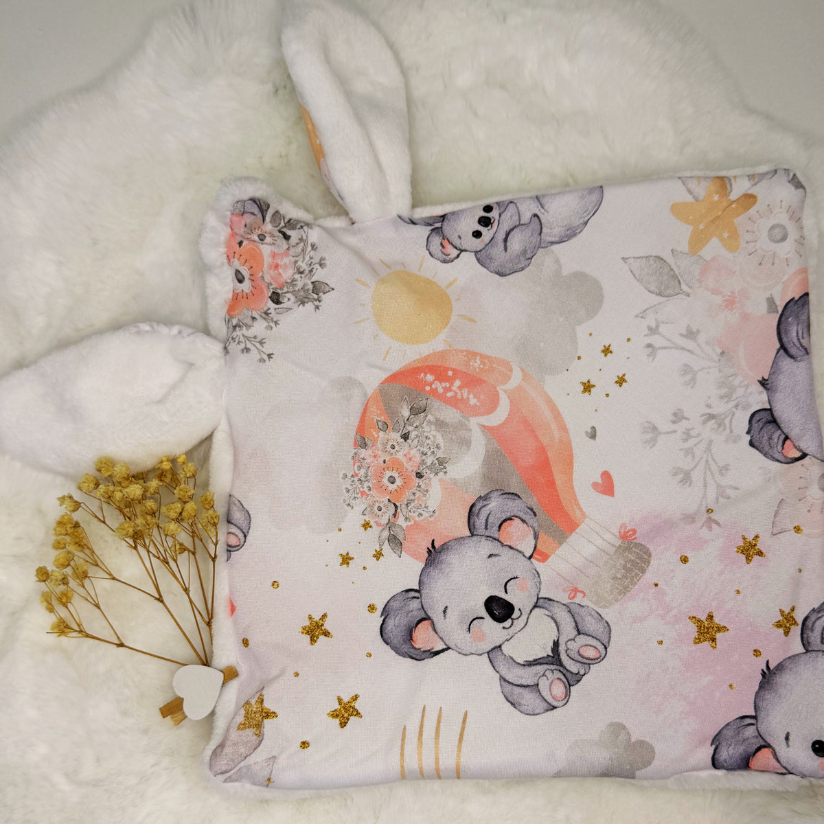 Doudou personnalisé à motif