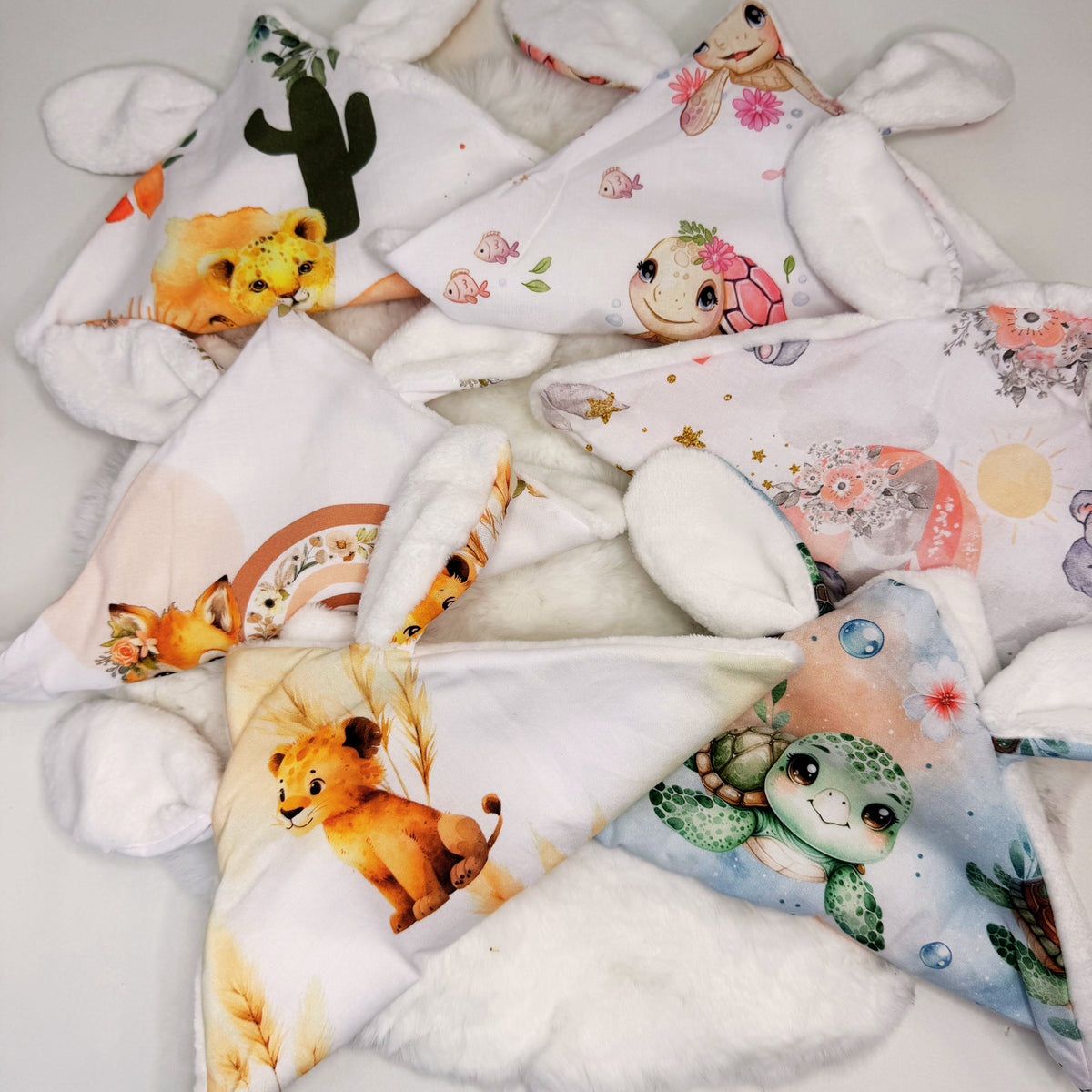 Doudou personnalisé à motif