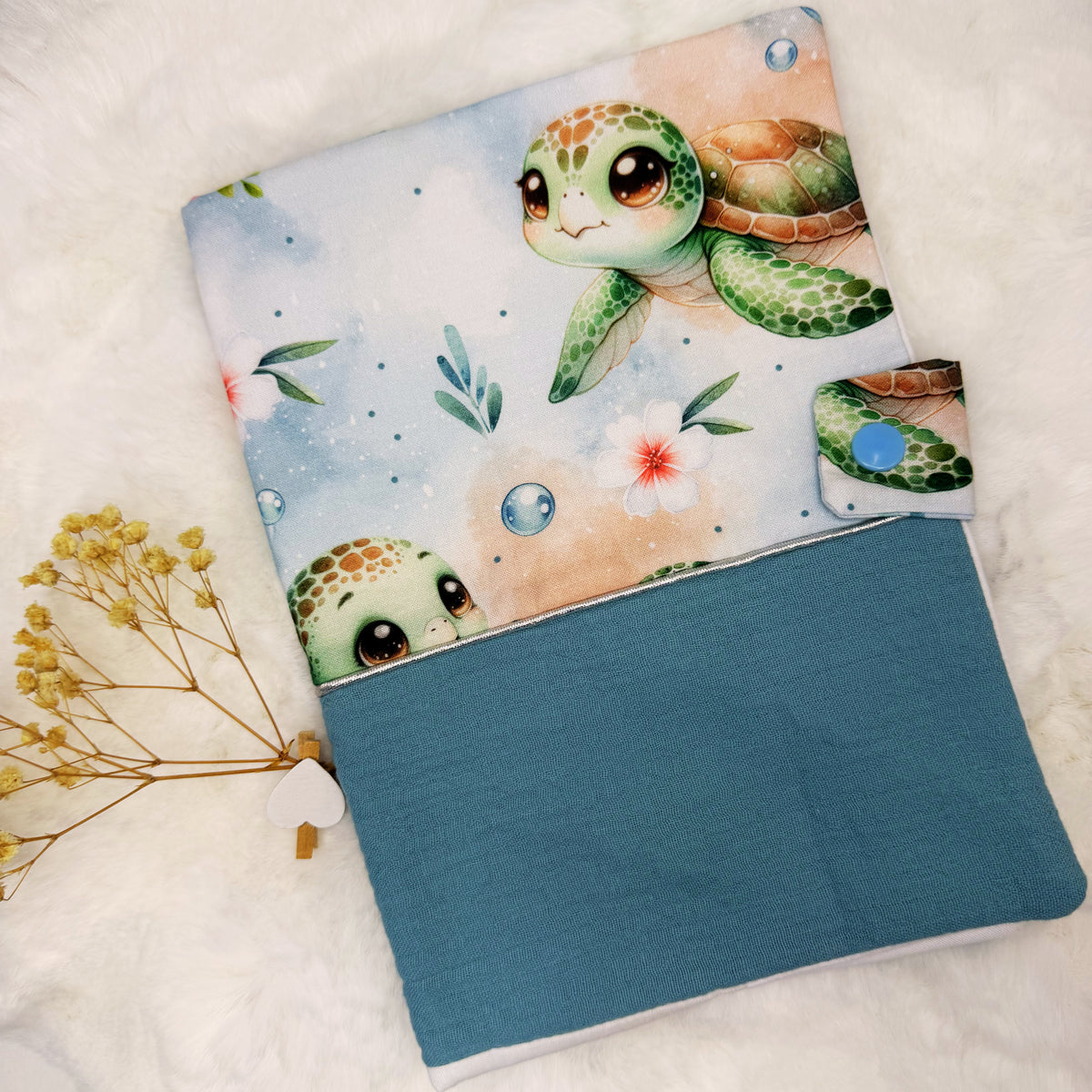 Protège carnet de santé personnalisé à motif