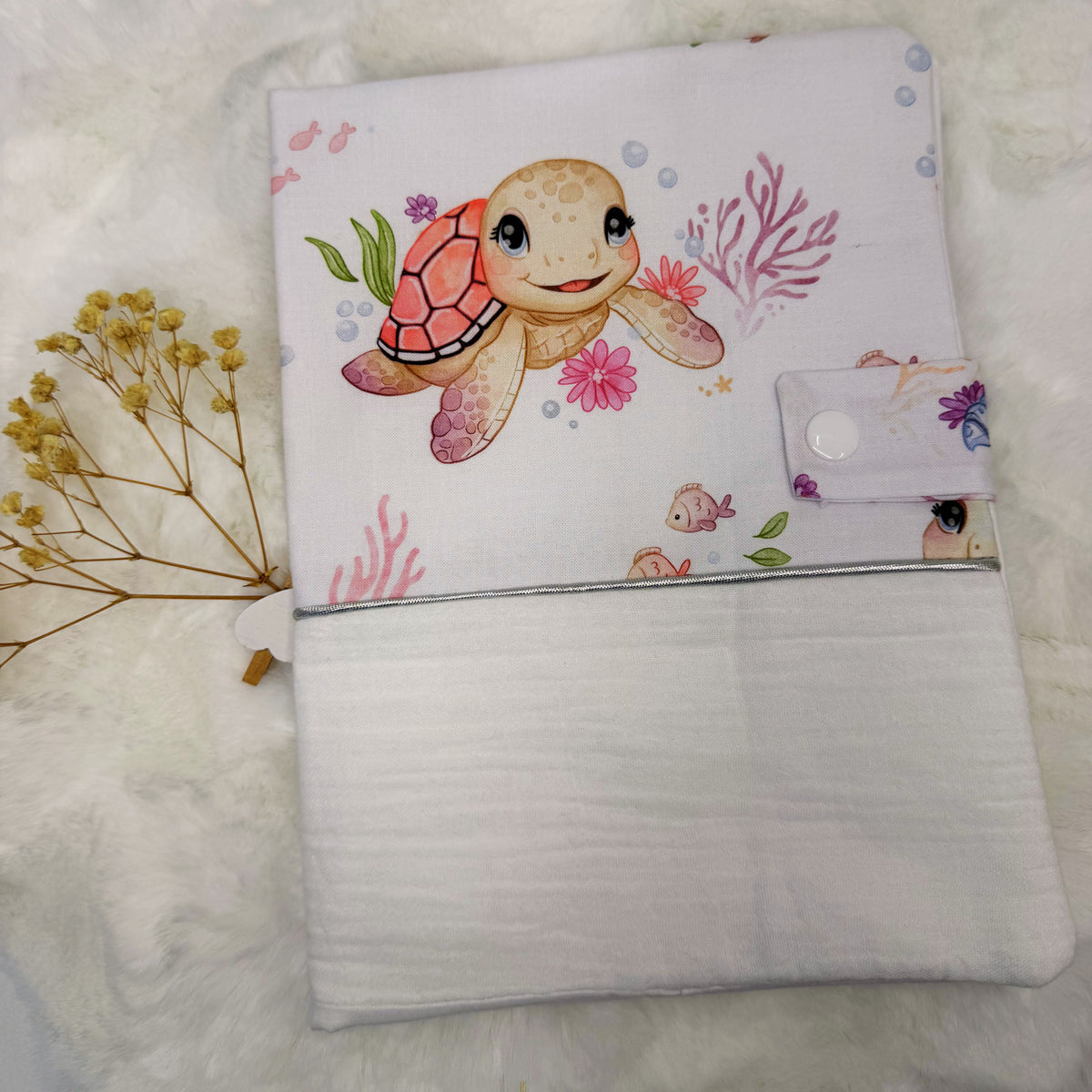 Protège carnet de santé personnalisé à motif