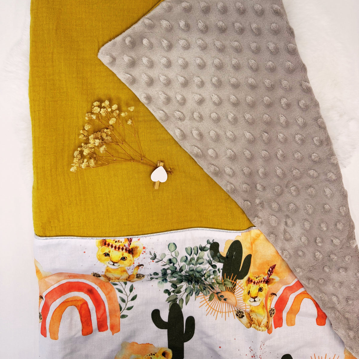 Couverture personnalisé à motif