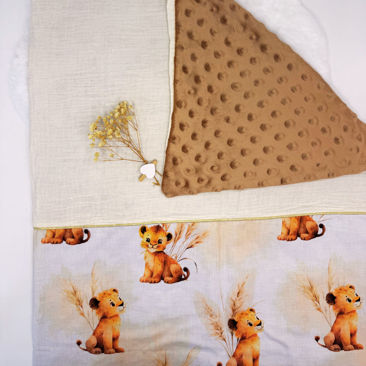 Couverture personnalisé à motif