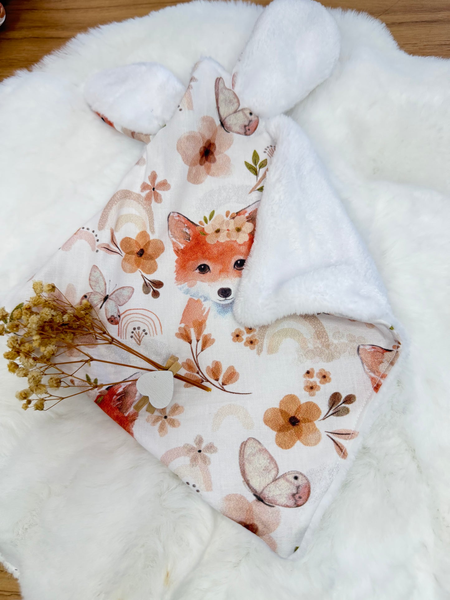 Doudou personnalisé à motif