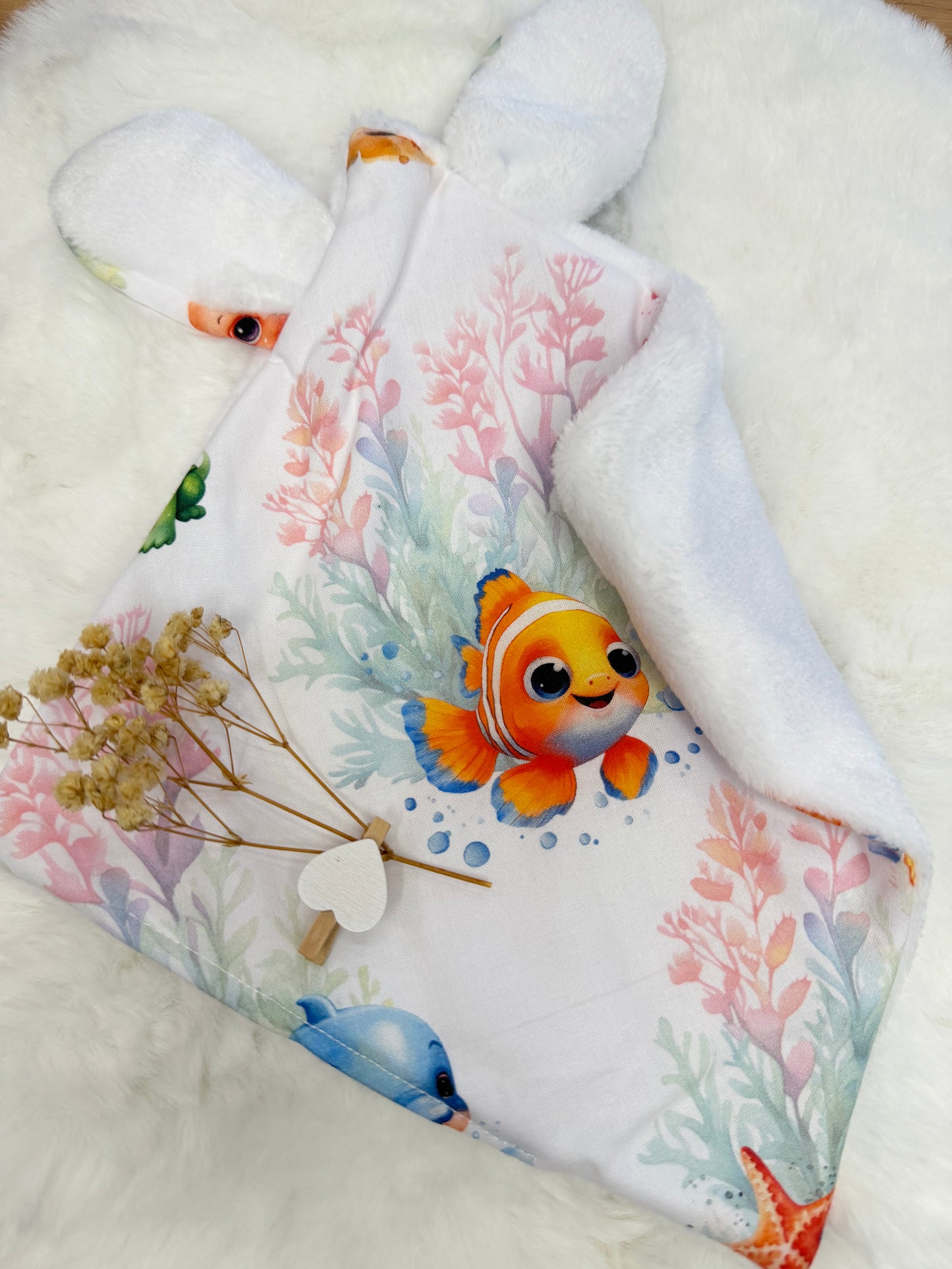 Doudou personnalisé à motif