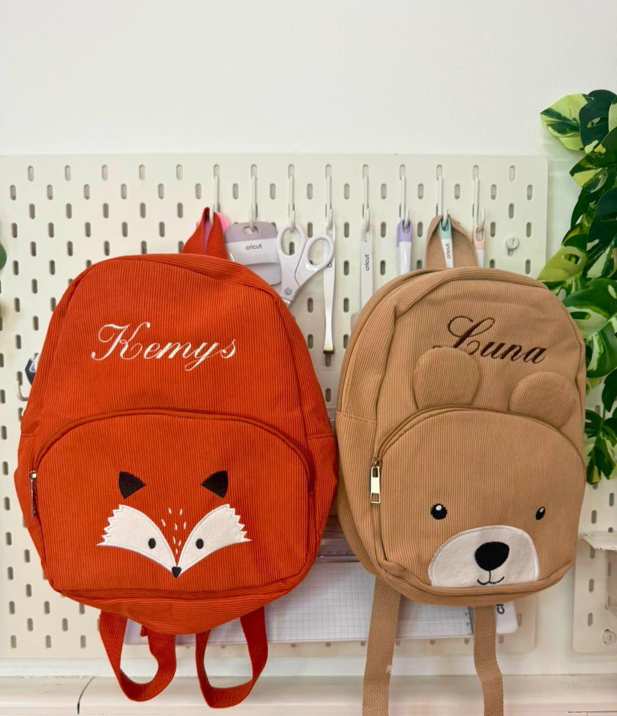 Sac à dos enfant personnalisé avec prénom brodé 🧸