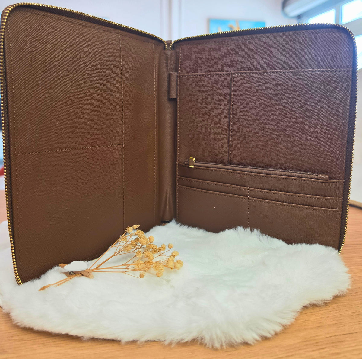 Porte-documents familial personnalisé